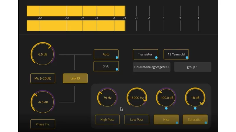 Hornet AnalogStage MK2: Flexible analoge Konsole