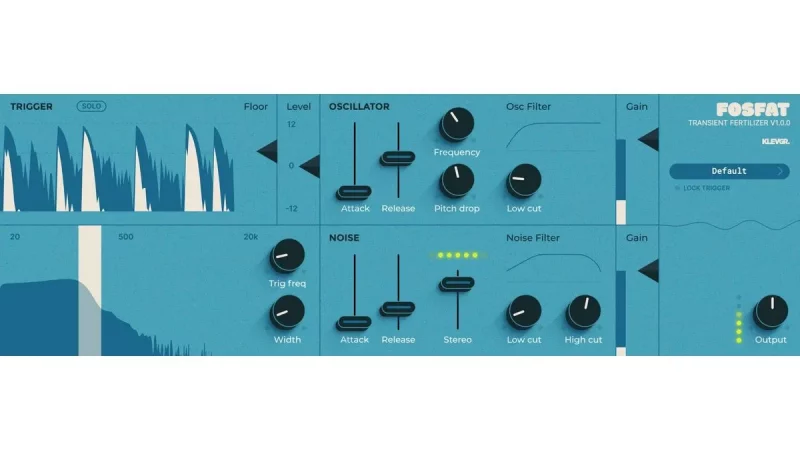 Klevgrand Fosfat: Transienten-Shaper für Sound-Designer