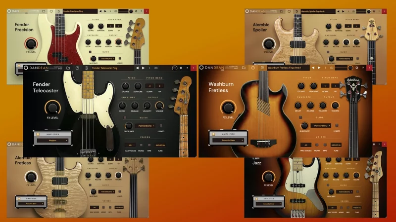 Tracktion Dan Dean’s Essential Bass Collection
