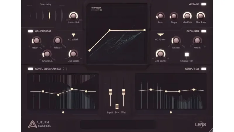 Auburn Sounds Lens: Balancer mit Equalizer & Kompressor