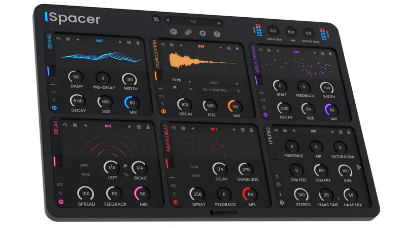 Spectral Plugins Spacer: Modularer Reverb