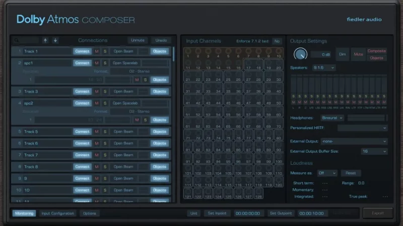 Fiedler Audio Dolby Atmos Composer: Atmos für alle