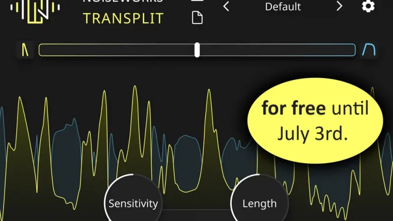 Noiseworks Audio Transplit: Für kurze Zeit gratis