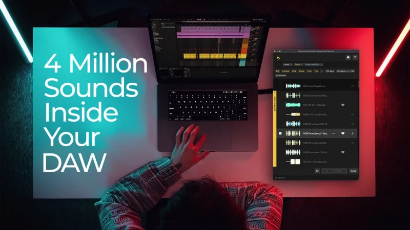 Loopcloud Sounds: Sample-Library als Plug-in