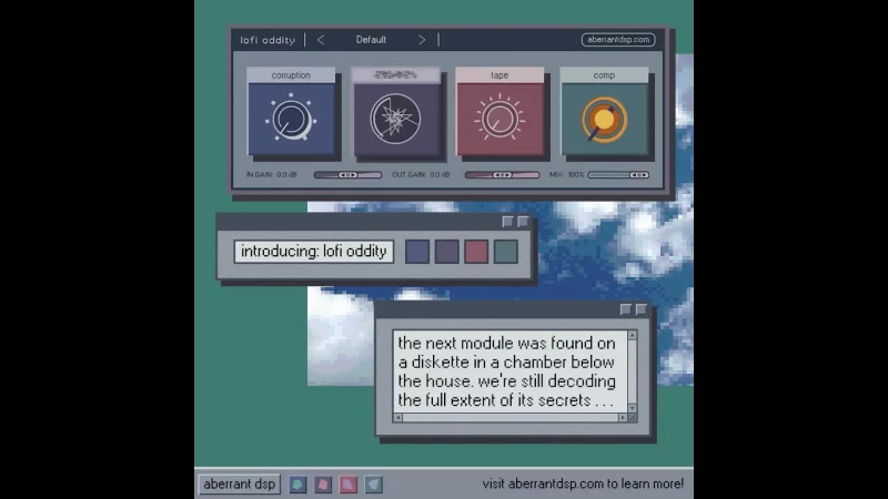Abberant DSP Lofi Oddity: Gratis Toolbox für Experimentierfreudige