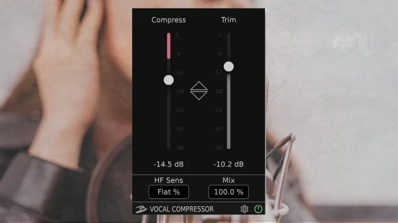 Bertom Audio Vocal Compressor: Gratis Kompressor für Gesang & Sprache