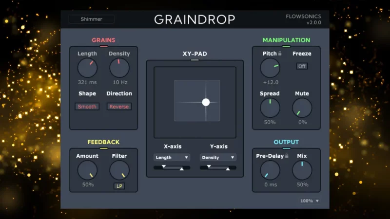 Flowsonics Graindrop: Update für experimentelles Grain-Delay