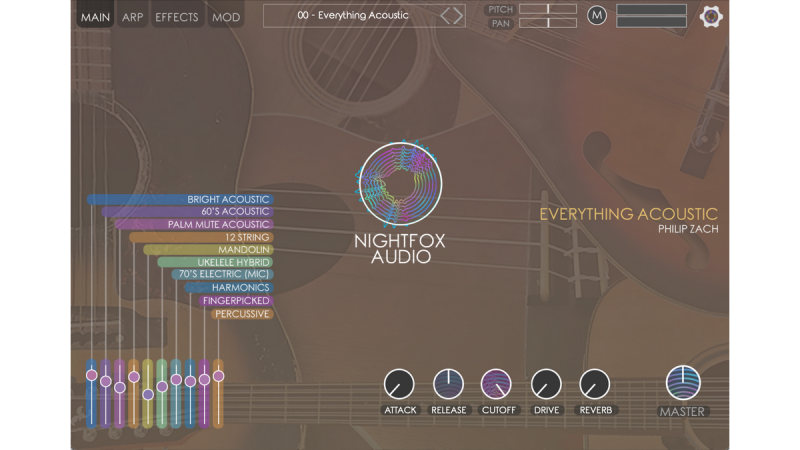 Nightfox Audio Everything Acoustic: 10-in-1