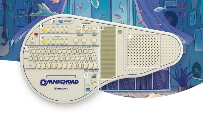 Suzuki Omnichord OM-108: Sowas gibts noch?