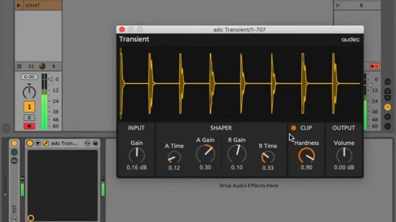 Audec Transient: Kostenloser Transienten-Shaper