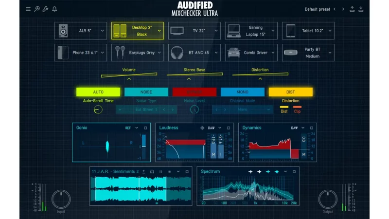Audified MixChecker Ultra: Über 90 Abhören