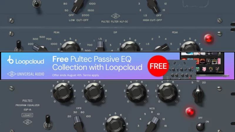 Loopcloud: Gratis Universal Audio Pultec Passive EQ Collection