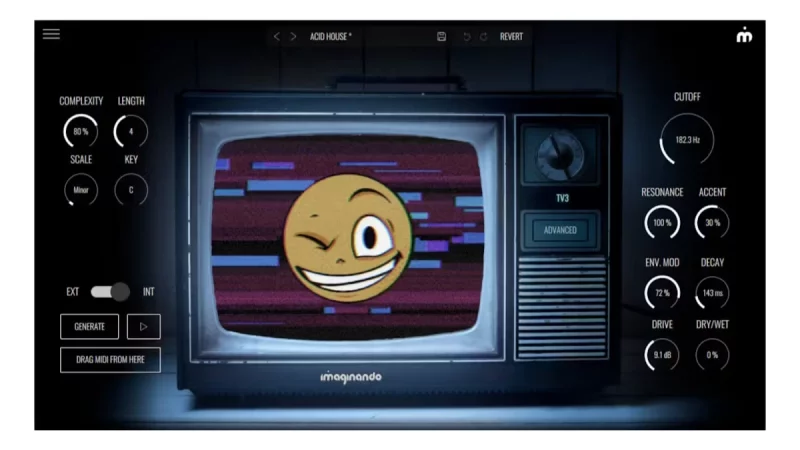 Imaginando TV3: Acid-Synth für kurze Zeit gratis
