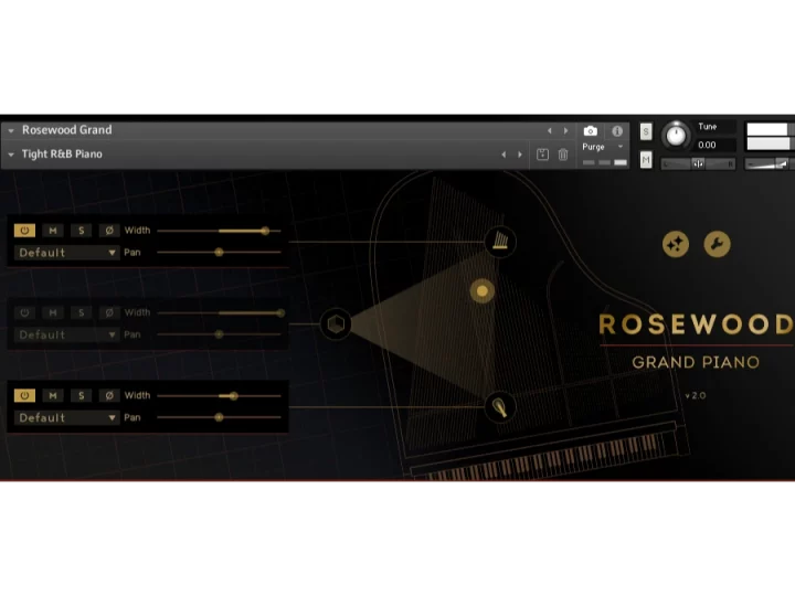 Orange Tree Samples Rosewood Grand: Filigrane Library