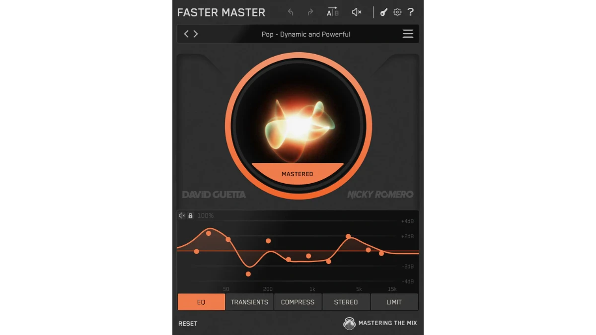 Mastering The Mix Faster Master: 1-Klick-Mastering