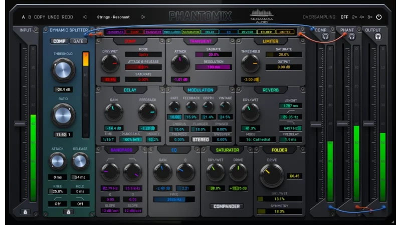 United Plugins Phantomix: Geteilte Signale, doppelter Spaß
