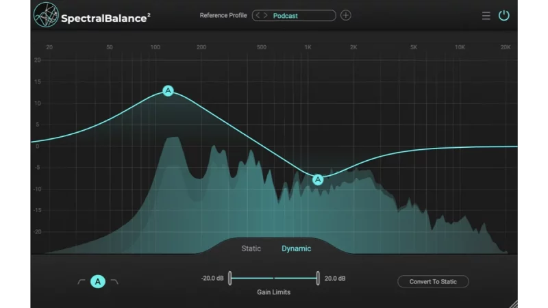 Accentize Spectral Balance 2: EQ-Matching für Sprache