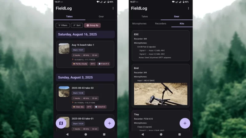 FieldLog: Recording App, die jeder haben sollte