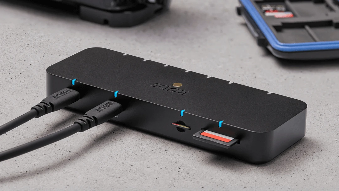 Rode Hub: USB-Hub mit Kartenleser