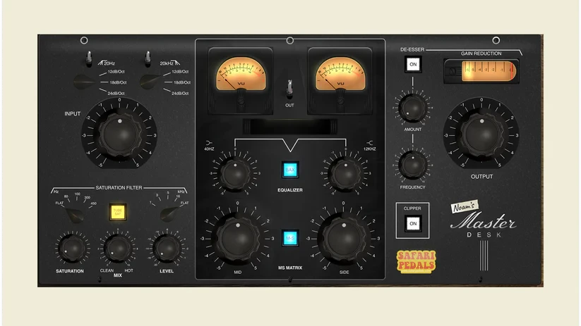 Safari Pedals Noam’s Mastering Console: Einzigartiges Mischpult