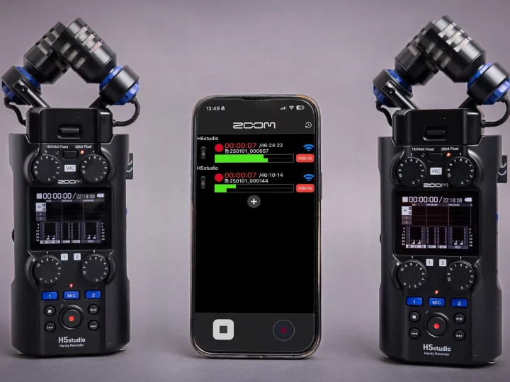 Zoom H5 Studio Test: 32-Bit Field Recorder mit X/Y-Mikros