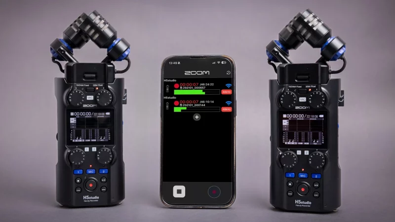 Zoom H5 Studio Test: 32-Bit Field Recorder mit X/Y-Mikros