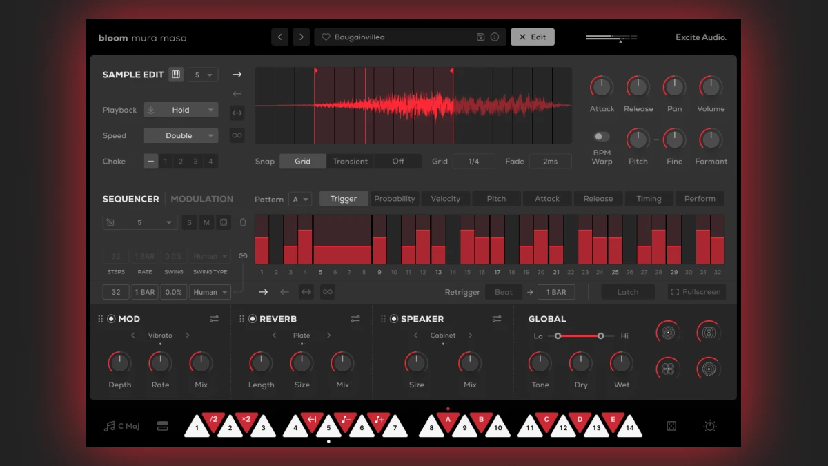 Excite Audio Bloom Mura Masa: Baukasten für Dance-Hits