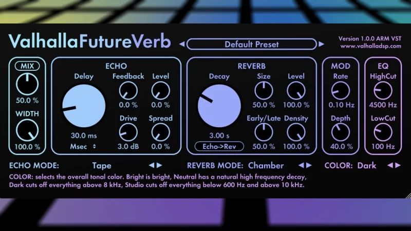 Valhalla FutureVerb: 8 Jahre Entwicklung
