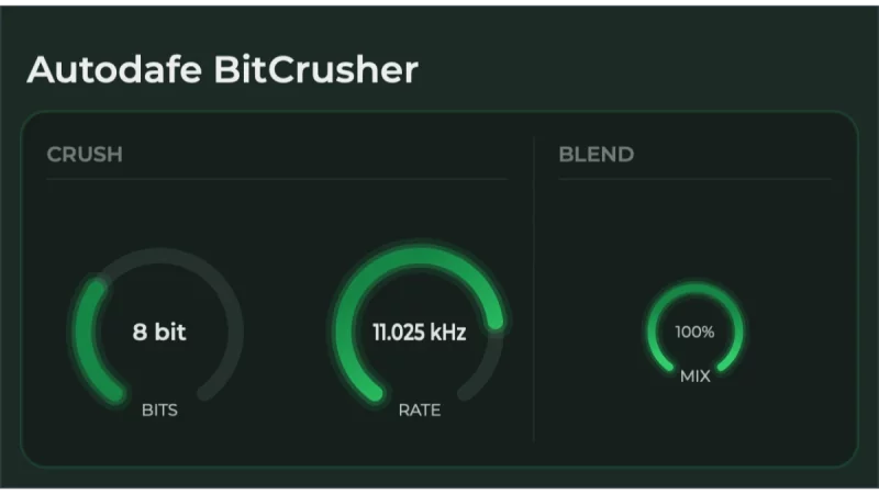 Gratis: Autodafe Bitcrusher