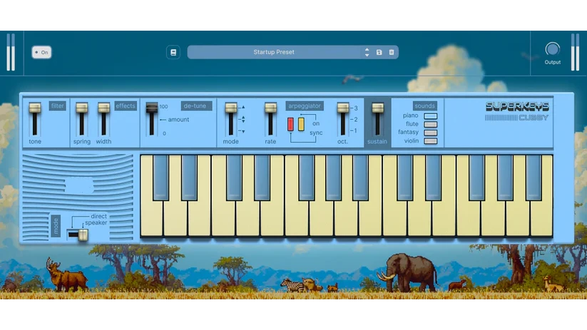 Safari Pedals Cubby: Verträumte Melodien