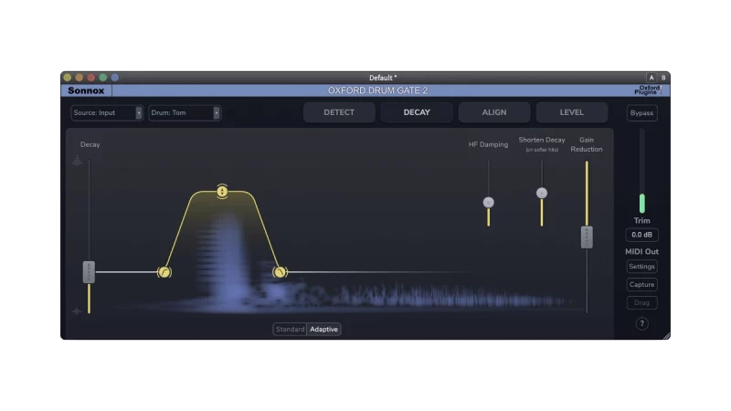 Sonnox Oxford Drum Gate 2: Intelligentes Gate mit Aligner