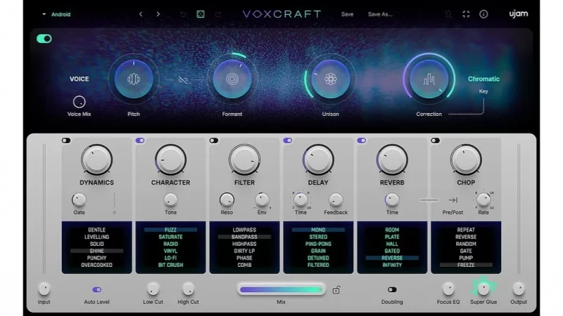Ujam Voxcraft: Multi-Effekt für moderne Vocals