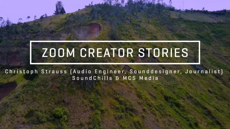 Zoom Creator Stories: Field Recording in Ecuador