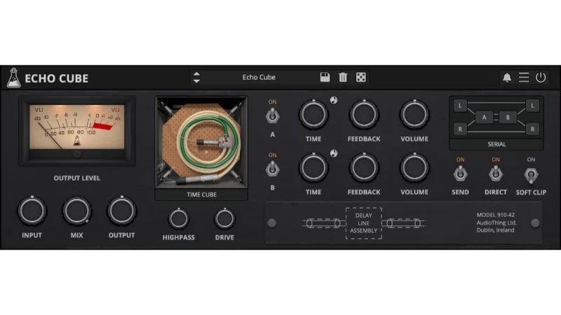Audiothing Echo Cubes: Akustisches Dual-Delay