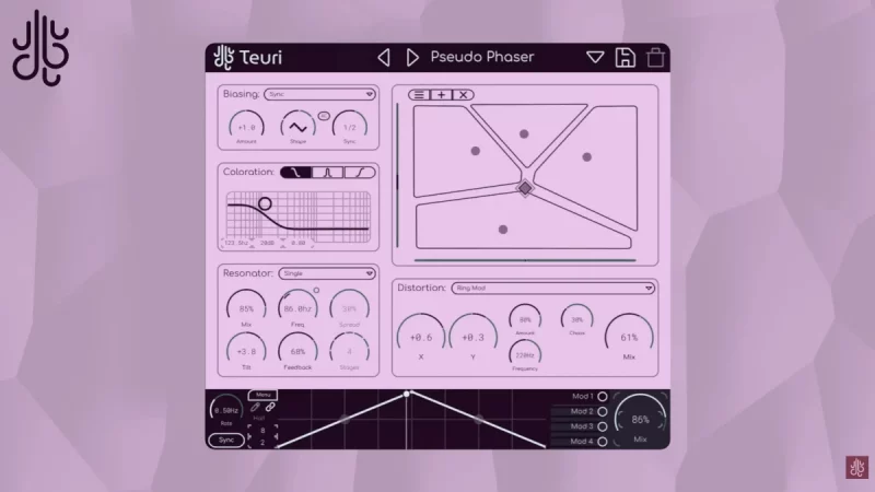Lese Teuri: Morphing Distortion