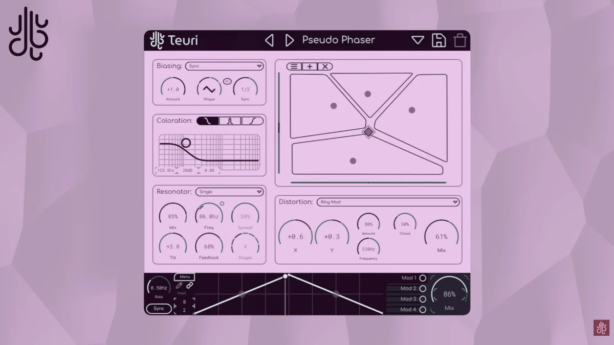 Lese Teuri: Morphing Distortion