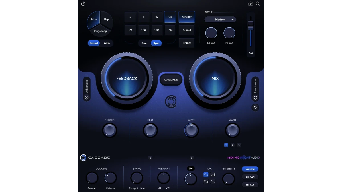 Mixing Night Audio Cascade: Delay mit einzigartigen Features