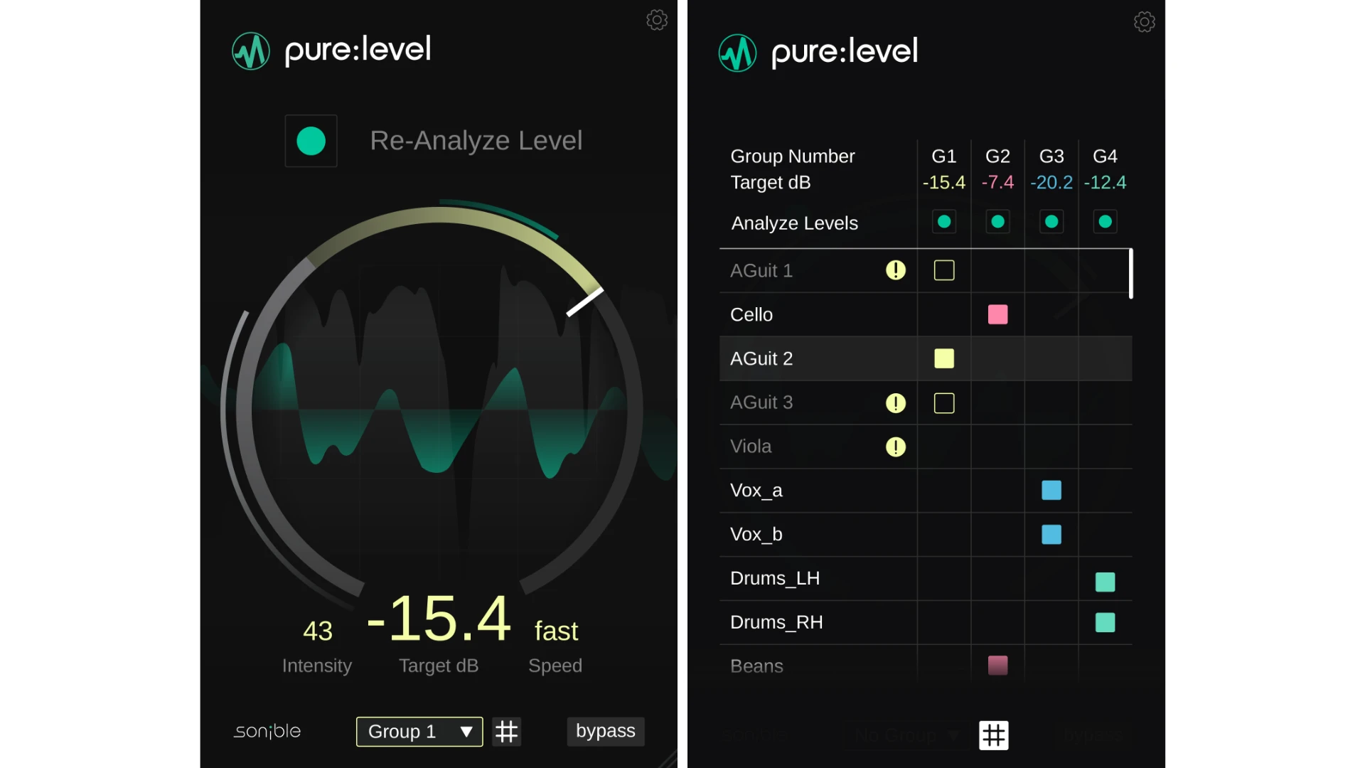 Sonible pure:level: KI-gestützter Balancer