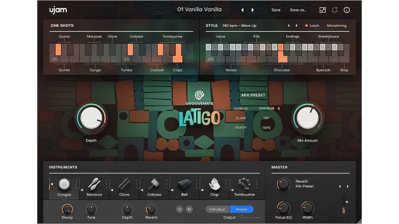 Ujam Latigo: Lateinamerikanische Percussions