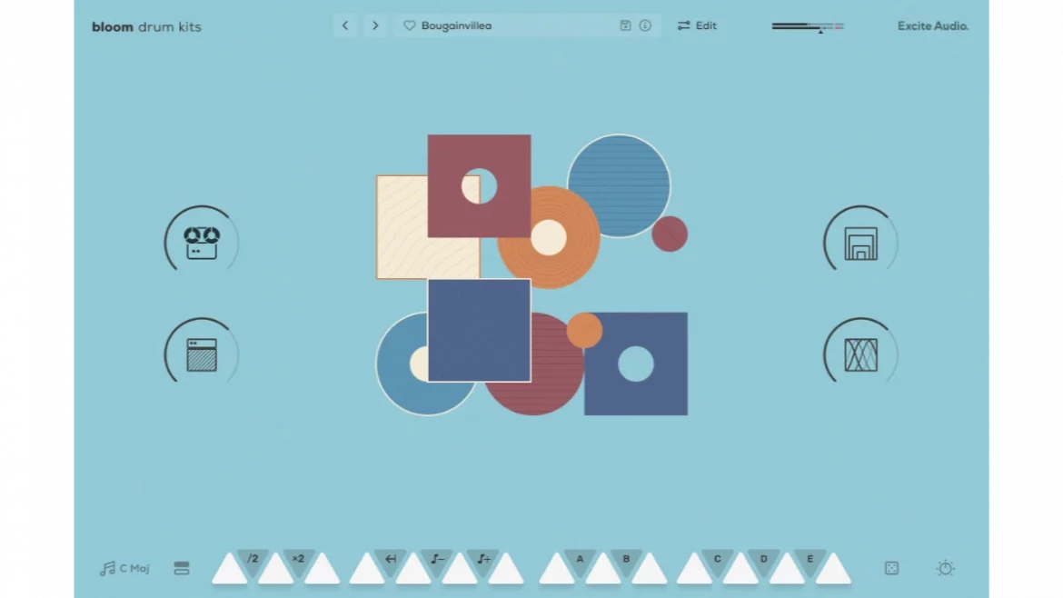 Excite Audio Bloom Drum Kits