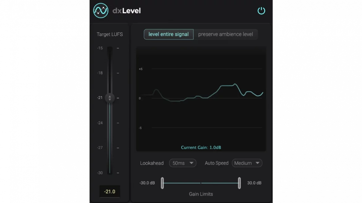 Accentize dxLevel