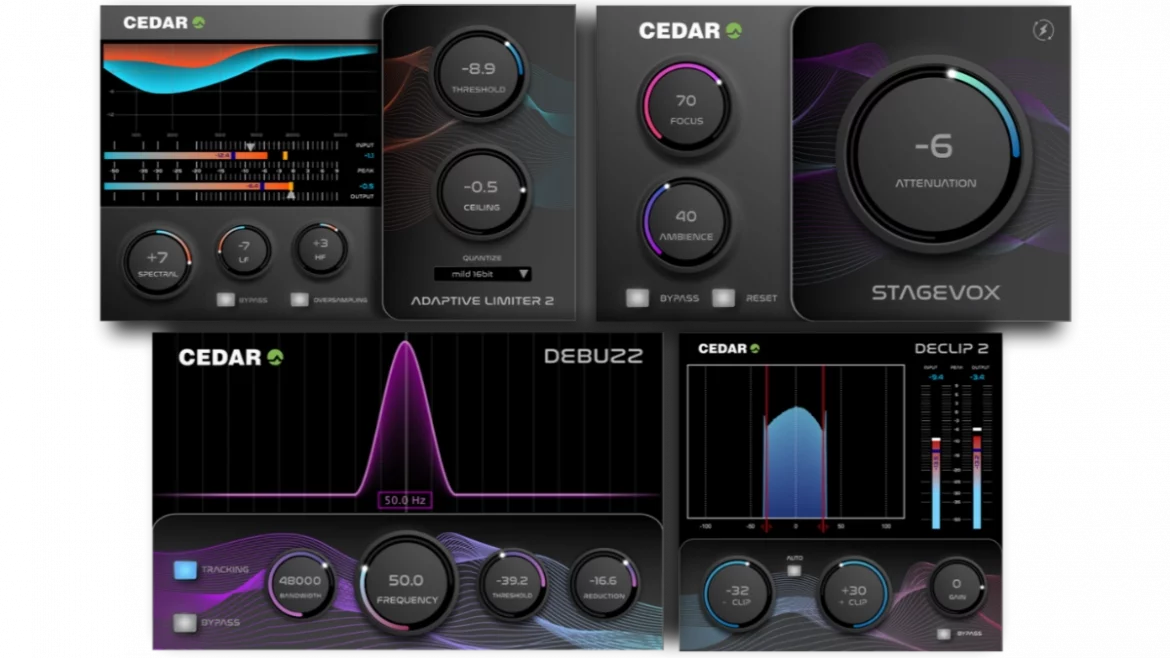 Cedar Audio Icons Restauration Bundle