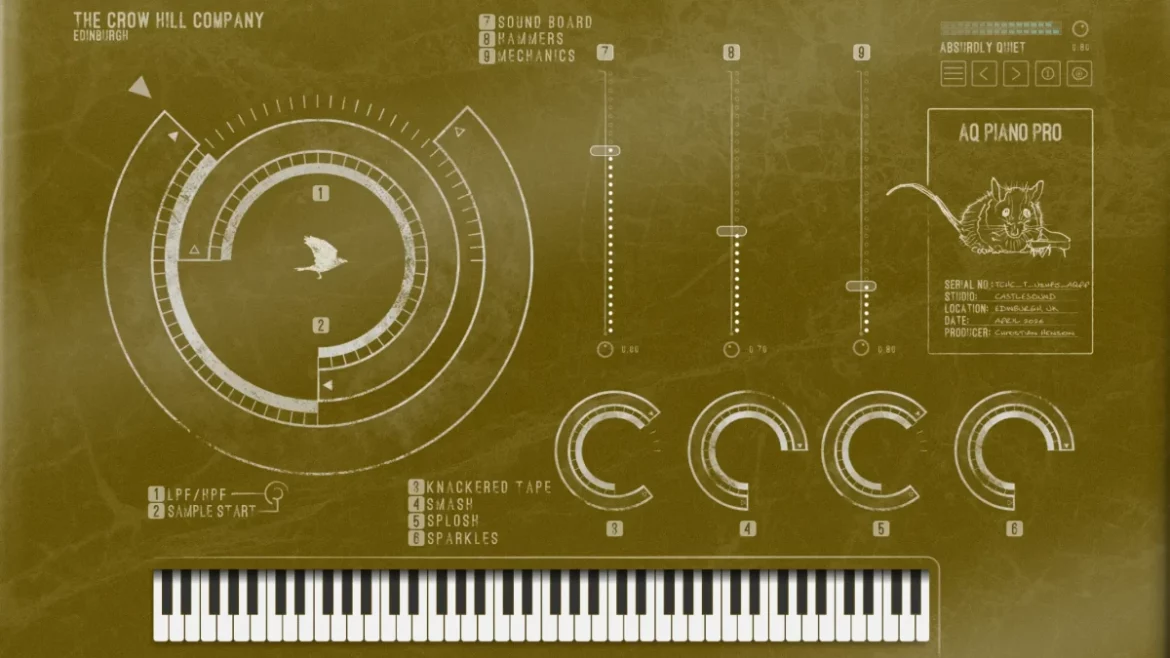 The Crow Hill Company Absurdly Quiet Piano Pro