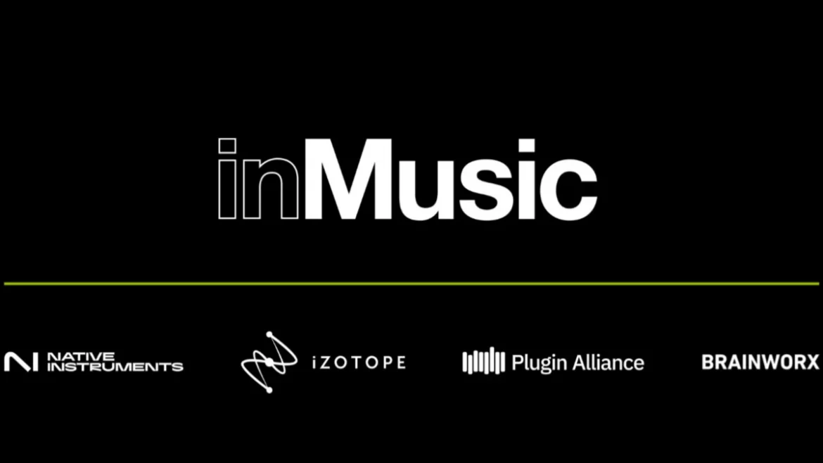 inMusic, Native Instruments, Brainworx, iZotope, Plugin Alliance Logos