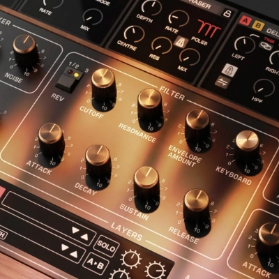 GForce Sequential Prophet 5 Filtersektion