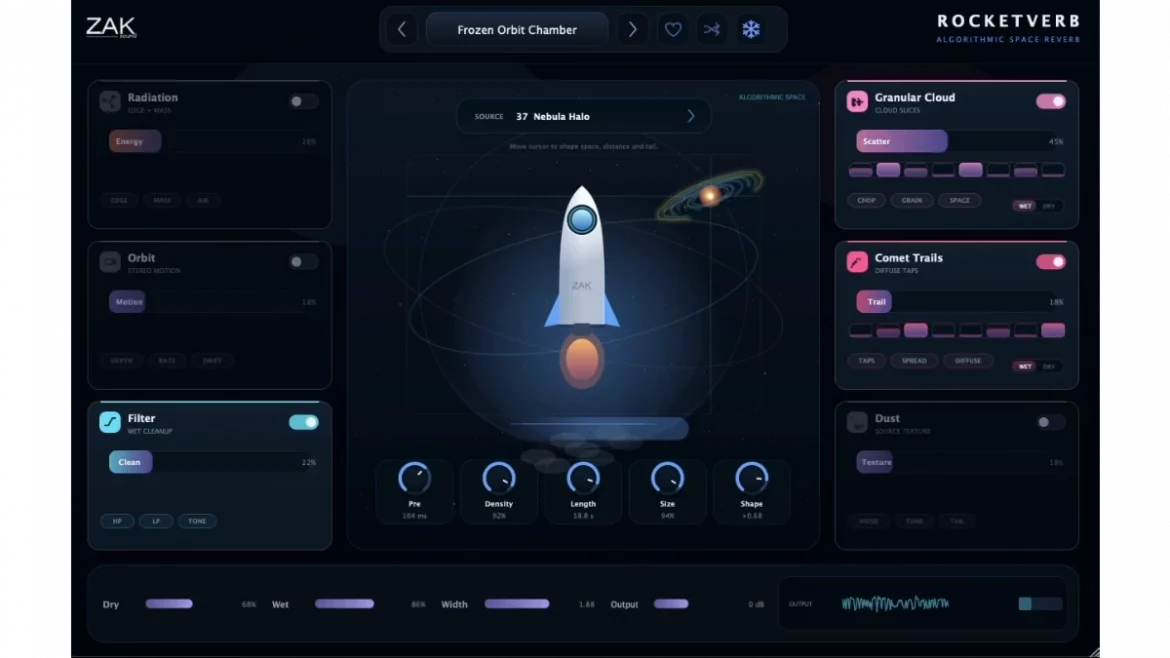 Zak Sound Rocket Verb