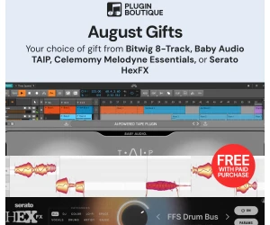 Plugin Boutique August Gift